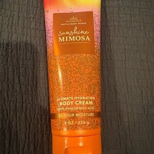Bath & Body Works Sunshine Mimosa Body Cream - Orange